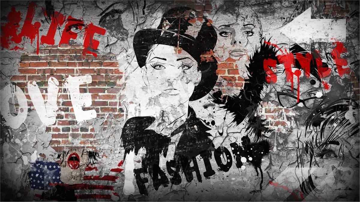 Grafiti   Duvar KağıtlarıGrafiti Duvar Kağıdı