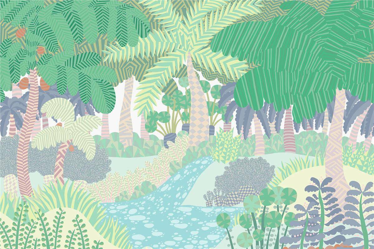 Çocuk Odasıİlham Çocuk Odası Duvar Kağıdı