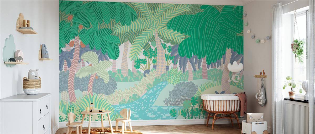 Çocuk Odasıİlham Çocuk Odası Duvar Kağıdı