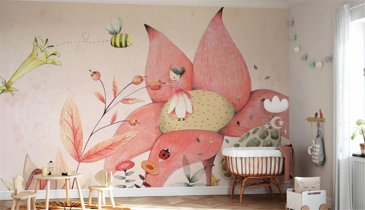 Çocuk Odasıİlham Çocuk Odası Duvar Kağıdı