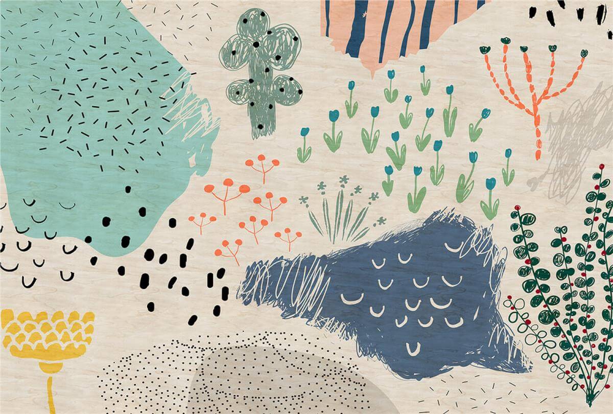 Çocuk Odasıİlham Çocuk Odası Duvar Kağıdı