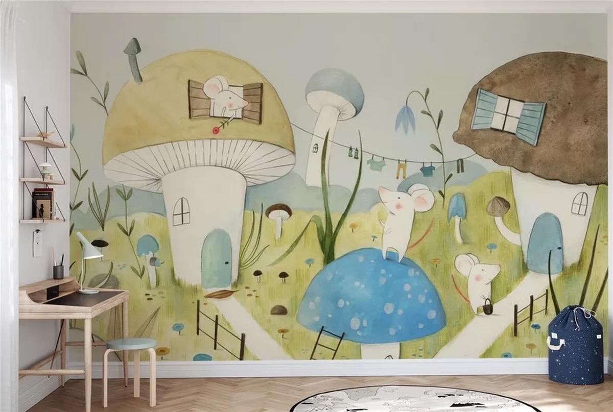 Çocuk Odasıİlham Çocuk Odası Duvar Kağıdı