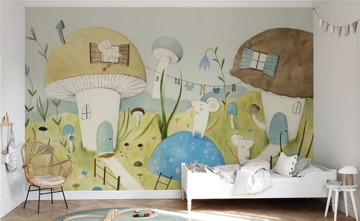 Çocuk Odasıİlham Çocuk Odası Duvar Kağıdı