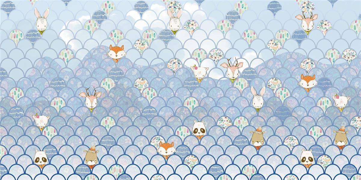 Çocuk Odasıİlham Çocuk Odası Duvar Kağıdı