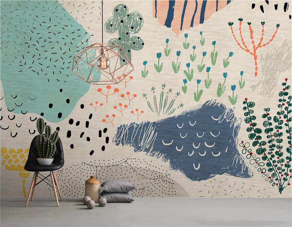 Çocuk Odasıİlham Çocuk Odası Duvar Kağıdı