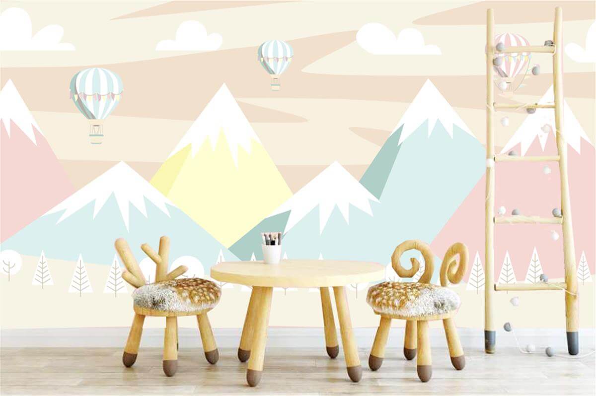 Çocuk Odasıİlham Çocuk Odası Duvar Kağıdı