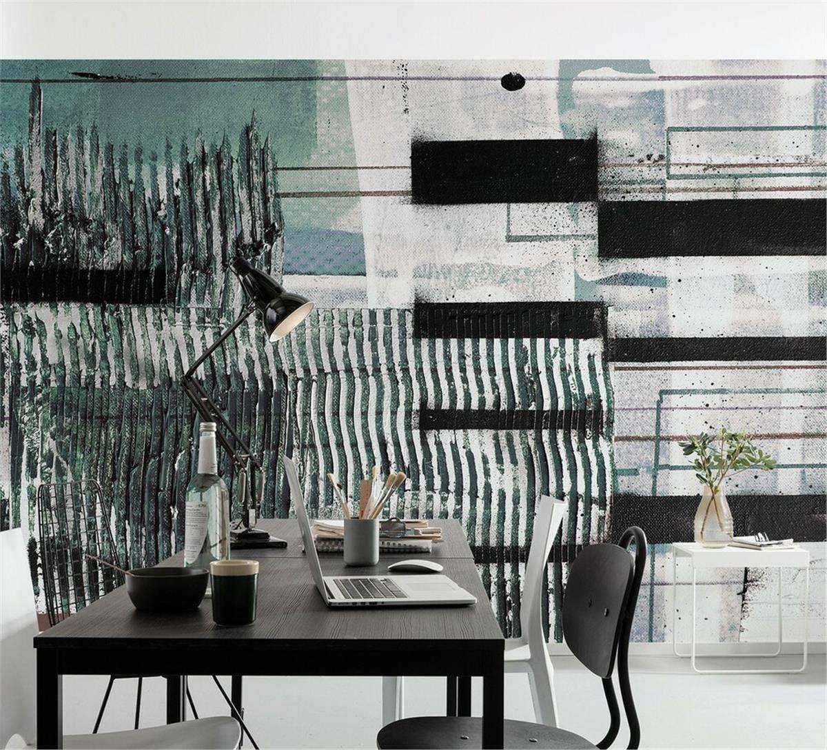 Retro ÇiçekRetro Çiçek Duvar Kağıdı