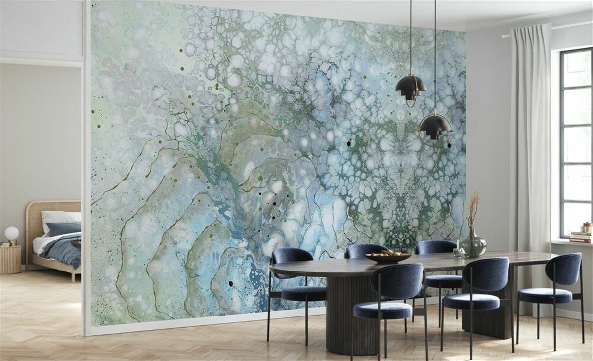 Retro ÇiçekRetro Çiçek Duvar Kağıdı