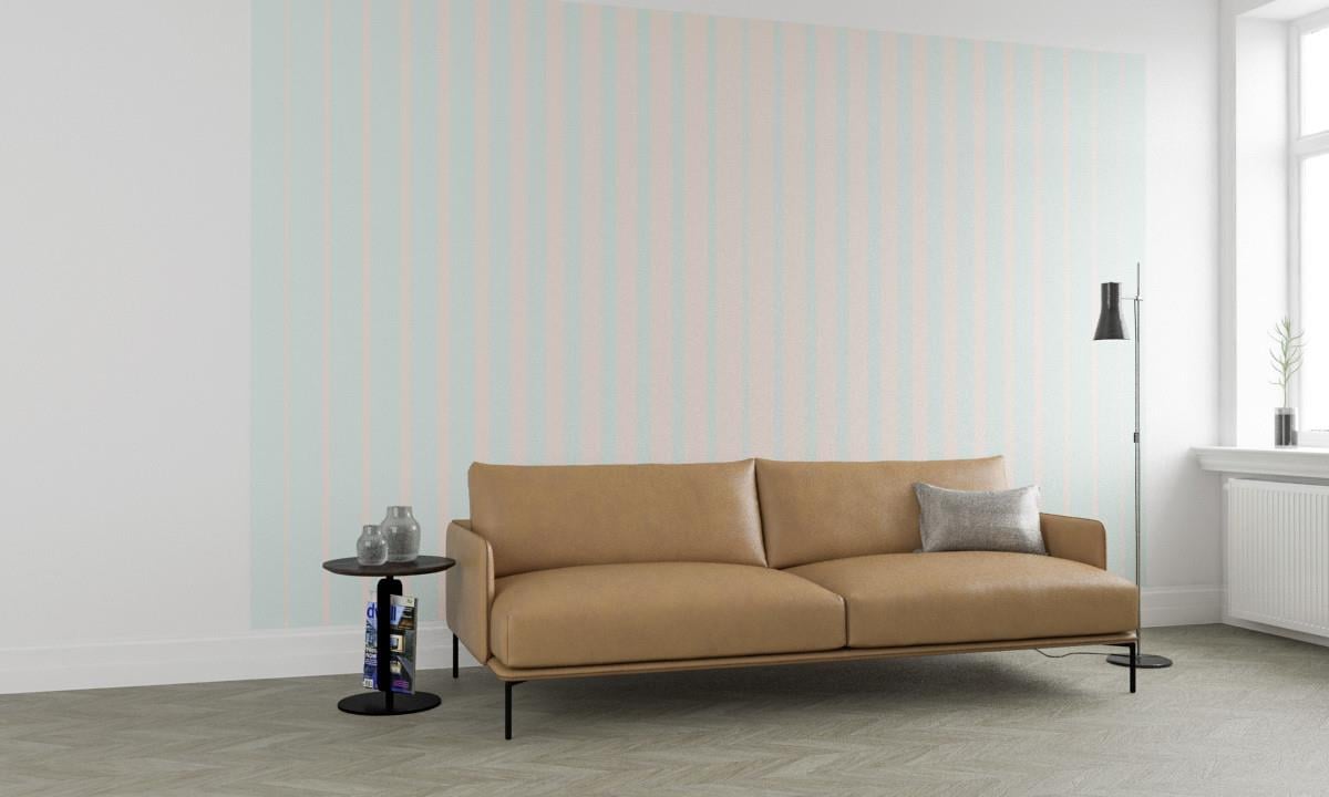 Retro ÇiçekRetro Çiçek Duvar Kağıdı