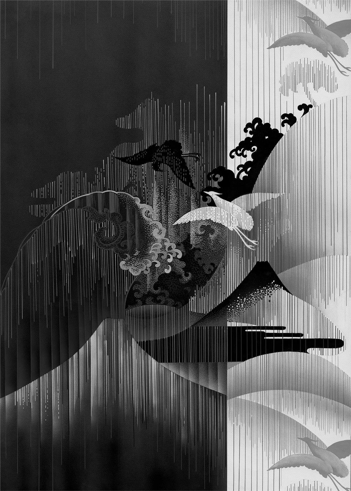 Retro ÇiçekRetro Çiçek Duvar Kağıdı