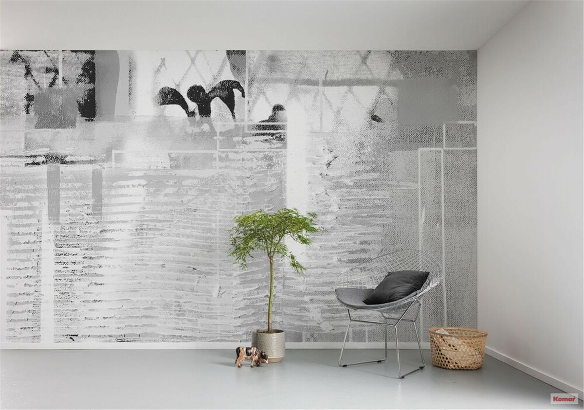 Retro ÇiçekRetro Çiçek Duvar Kağıdı