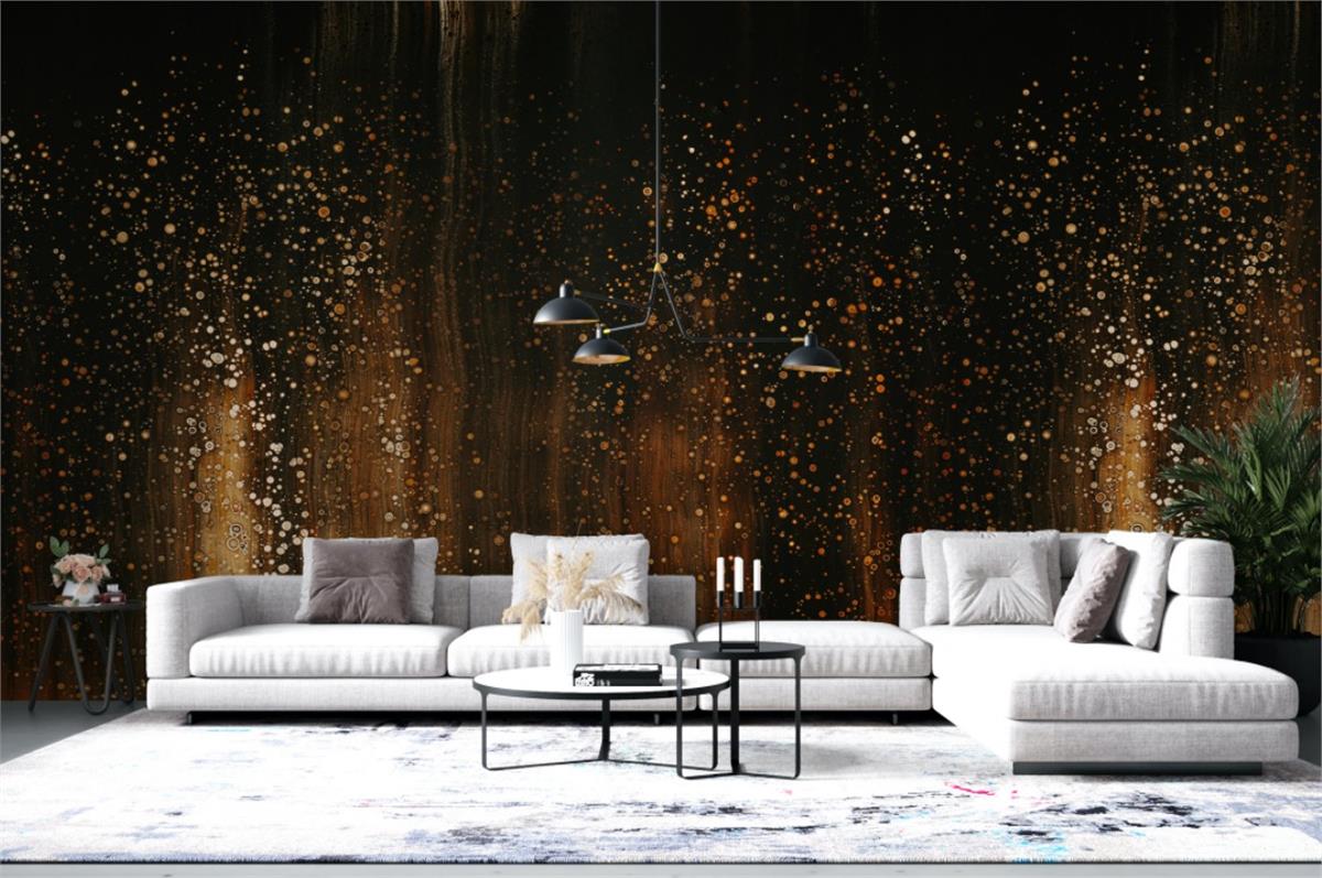 Retro ÇiçekRetro Çiçek Duvar Kağıdı