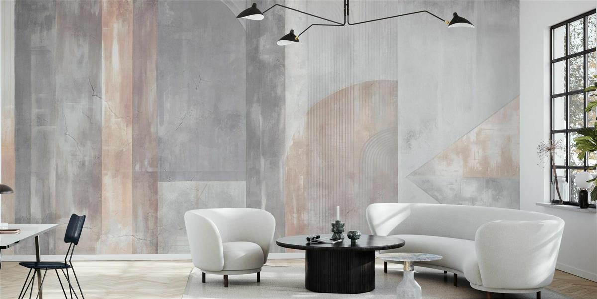 Retro ÇiçekRetro Çiçek Duvar Kağıdı