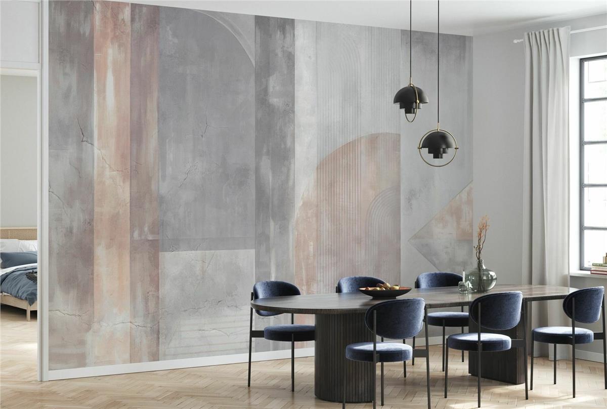 Retro ÇiçekRetro Çiçek Duvar Kağıdı