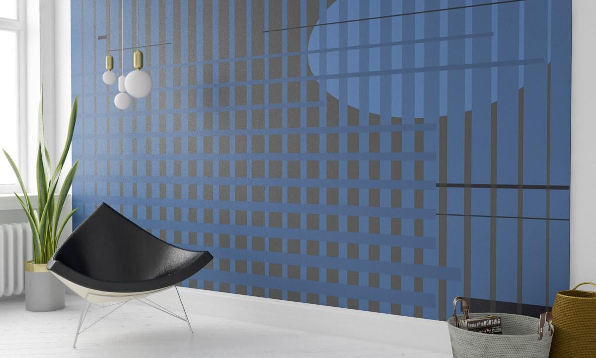 Retro ÇiçekRetro Çiçek Duvar Kağıdı