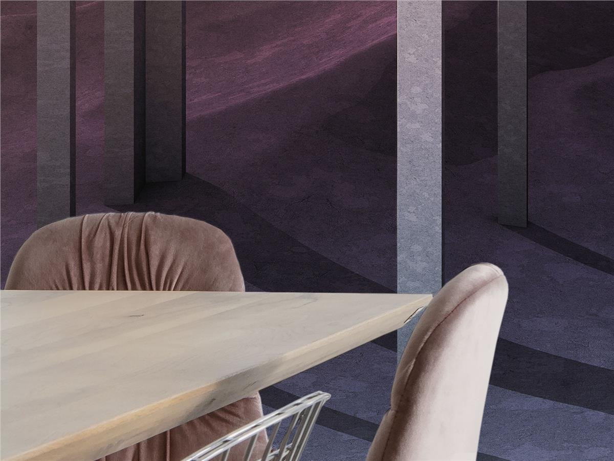 Retro ÇiçekRetro Çiçek Duvar Kağıdı