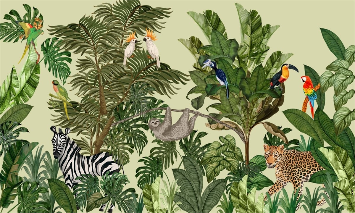 Tropikal Duvar Kağıtları 2Tropikal Duvar Kağıdı