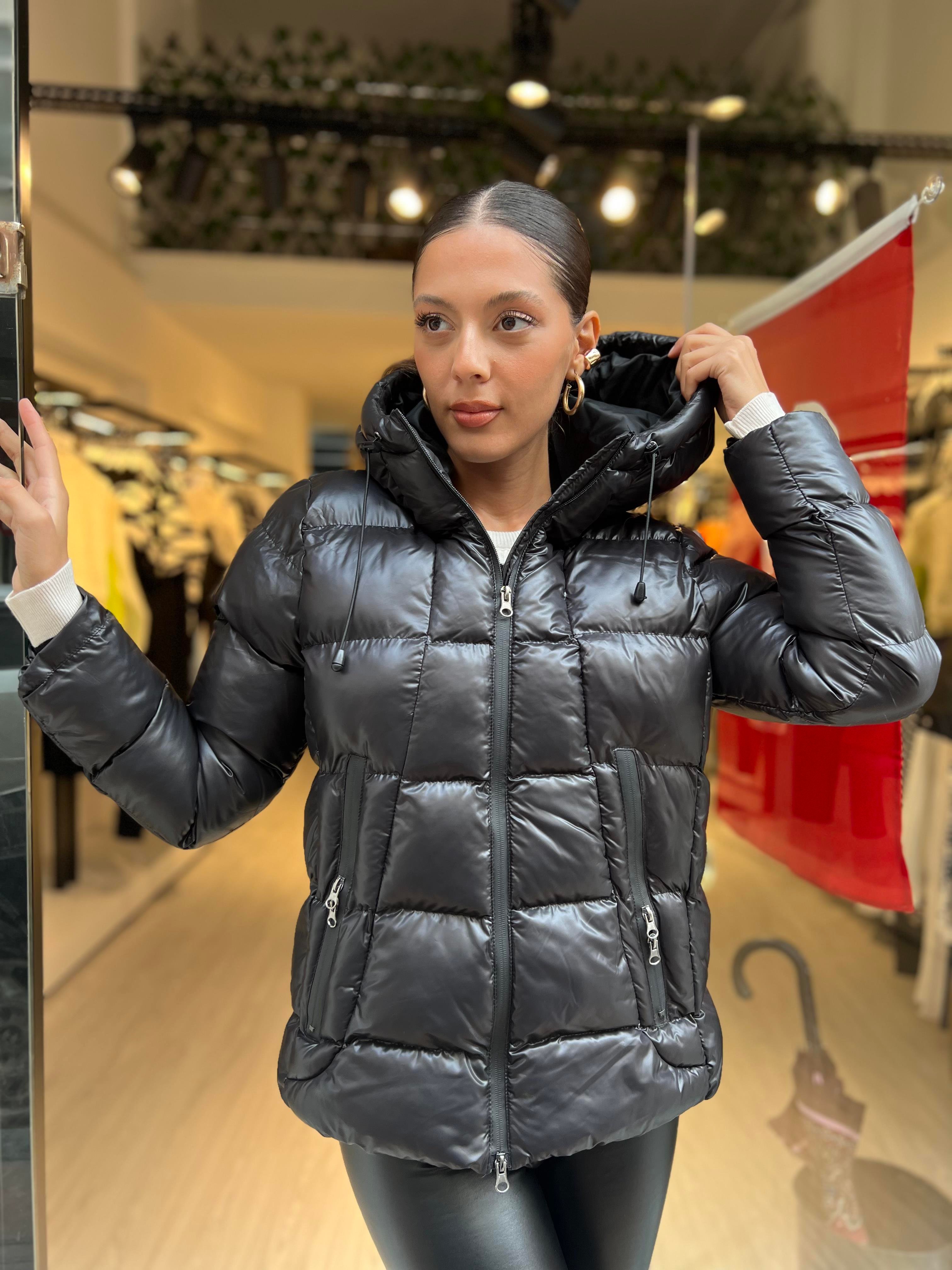 RBN Şişme Mont-Siyah