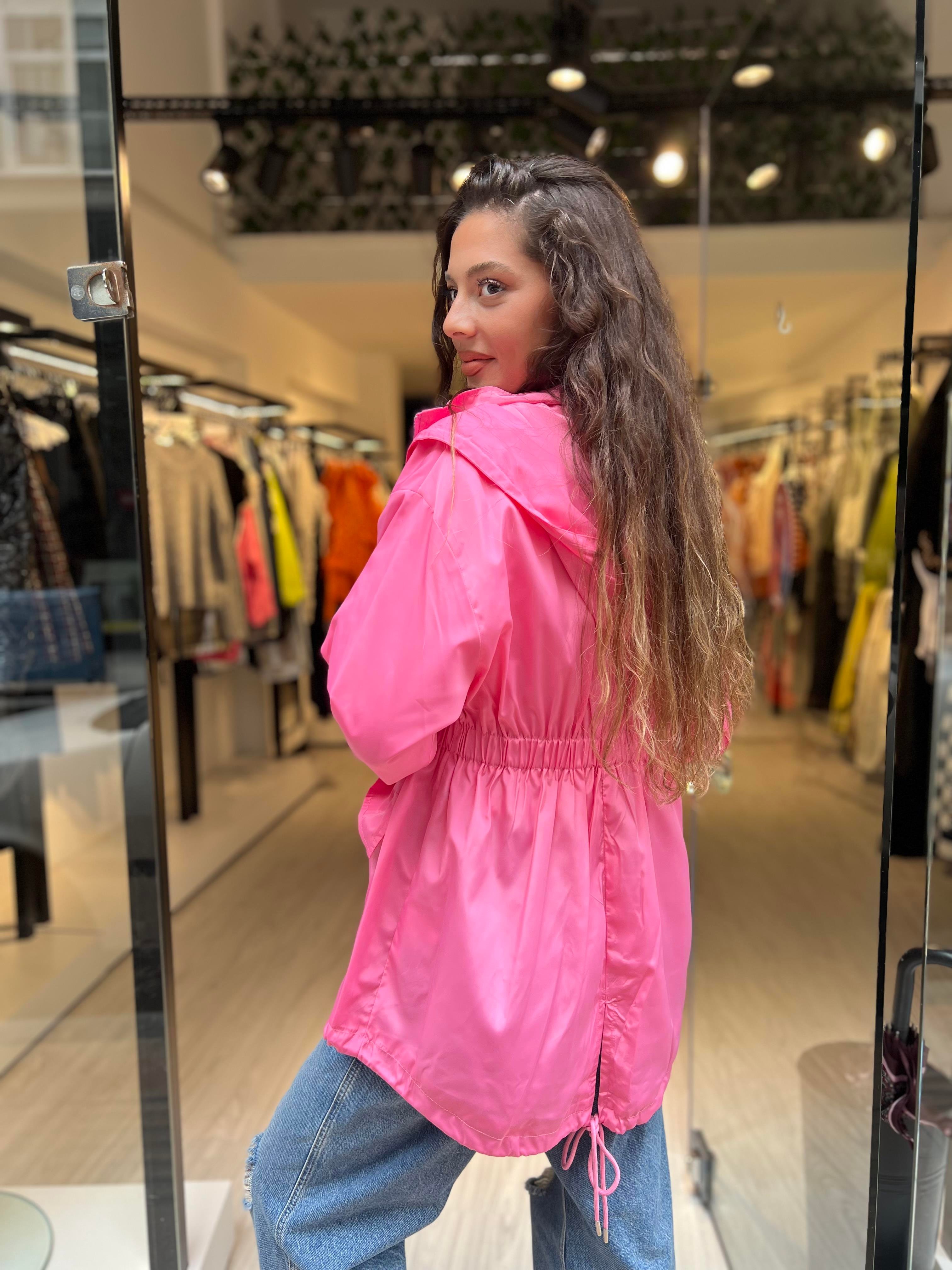 Rbn Yağmurluk-Pembe