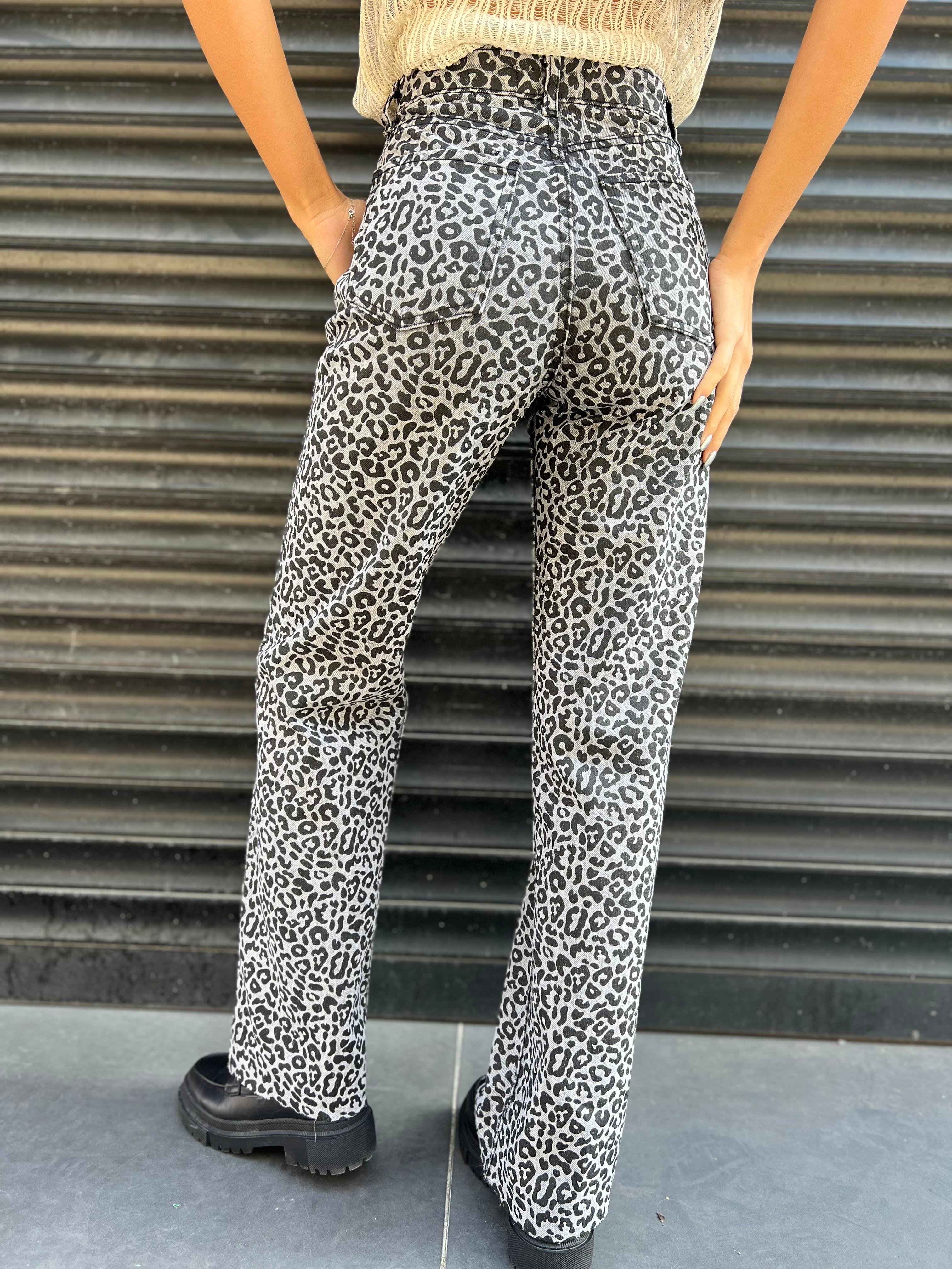 Ut.Leopar Jean -Siyah 