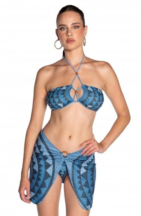African Braided Pareo Skirt