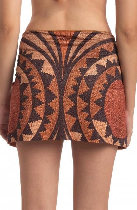 African Braided Pareo Skirt