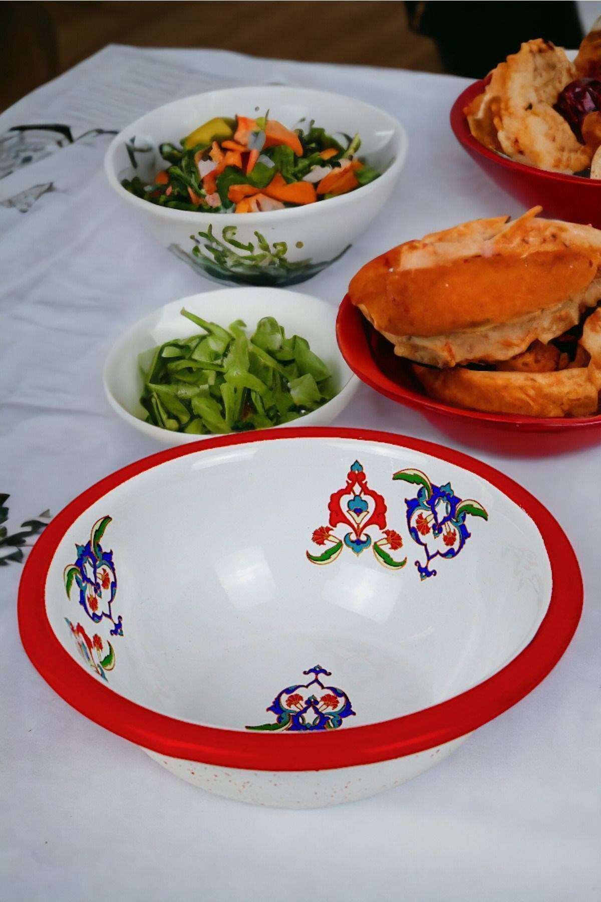 13 No Emaye Kase,  Tabak, Çeyiz, Çukur Tabak, Çorba Kase, Mama Tabağı 13 Cm