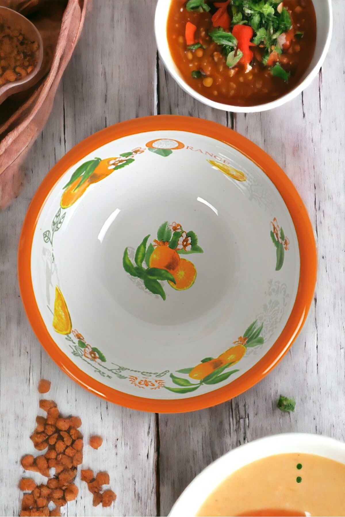 13 No Emaye Kase,  Tabak, Çeyiz, Çukur Tabak, Çorba Kase, Mama Tabağı 13 Cm