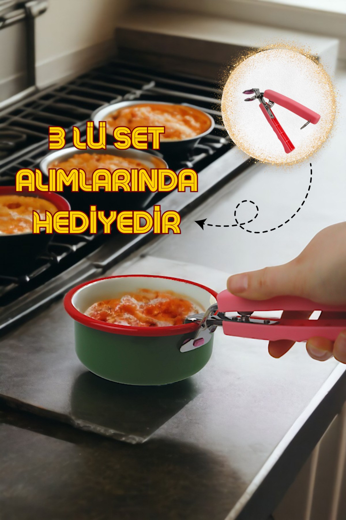 14 No Emaye Saklama Kabı