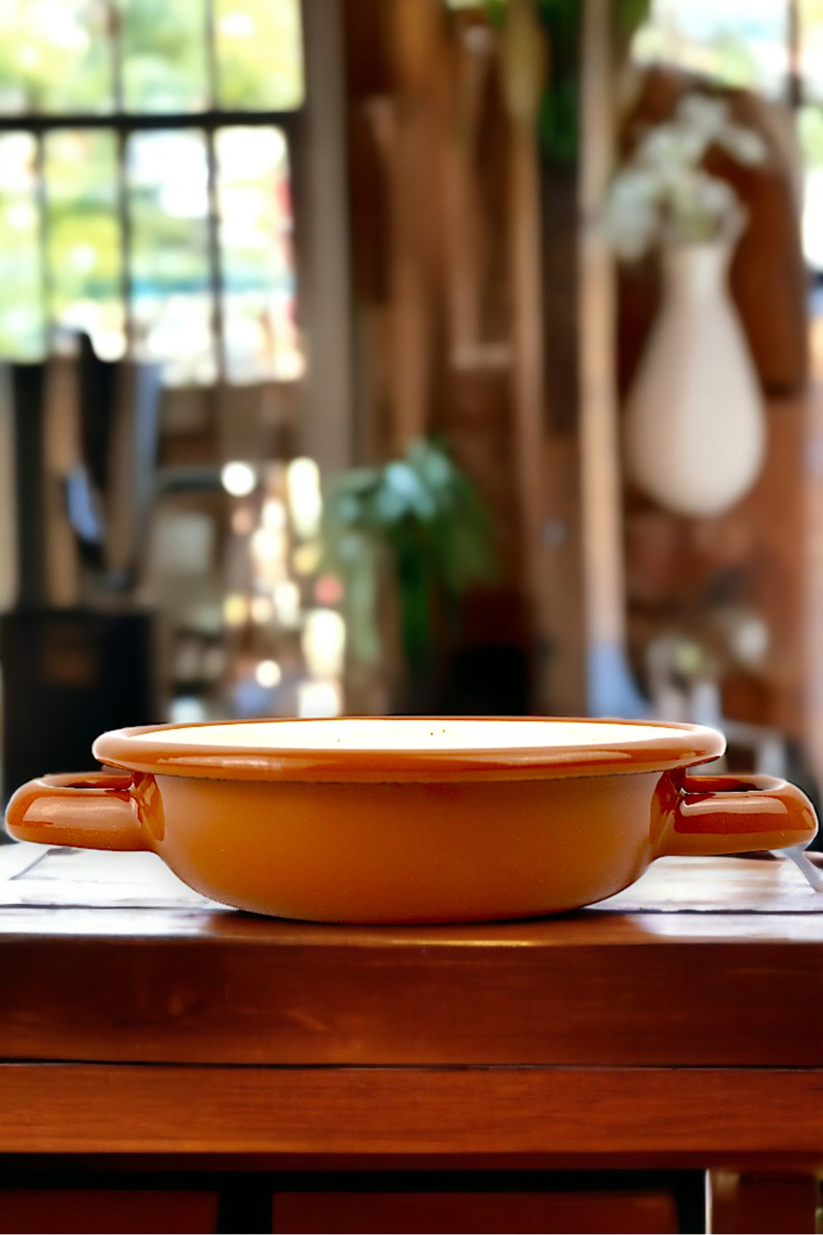 16 No Emaye Sahan, Servis, Yemek Kamp, Piknik, Çeyiz 24 Cm