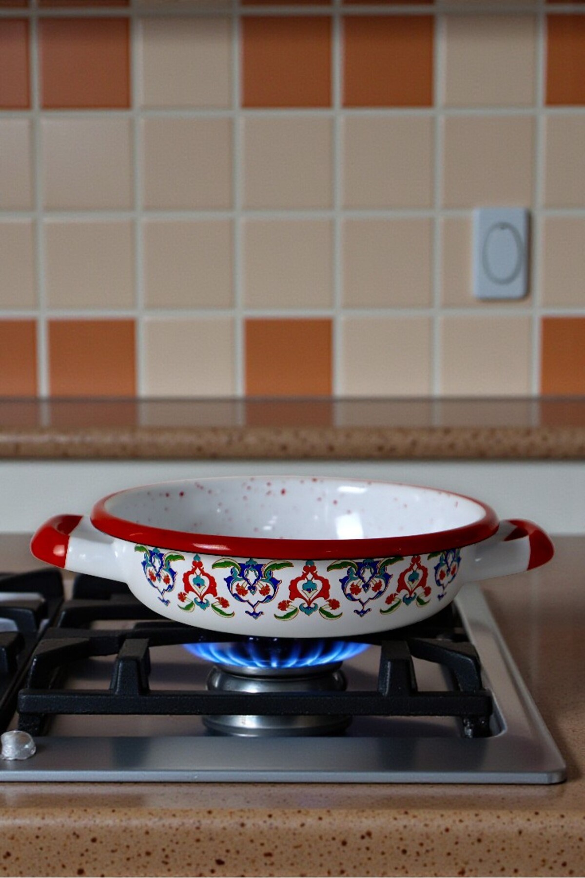 20 No Emaye Sahan, Servis, Yemek Kamp, Piknik, Çeyiz