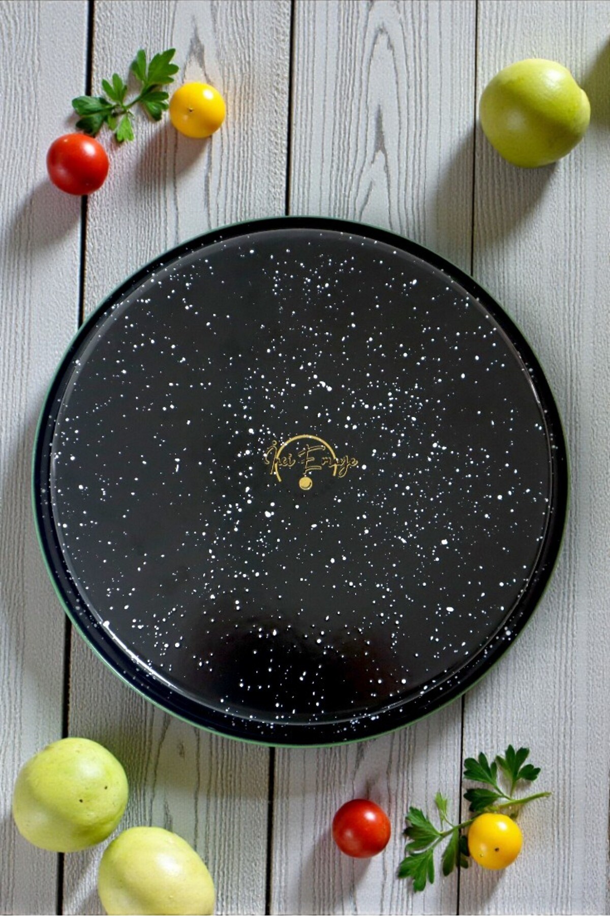 22 Cm Sunum Tepsisi Tek Kişilik Servis Tepsisi Kahve Tepsisi Tabağı Sunum Tabağı Servis Tabağı Çeyiz