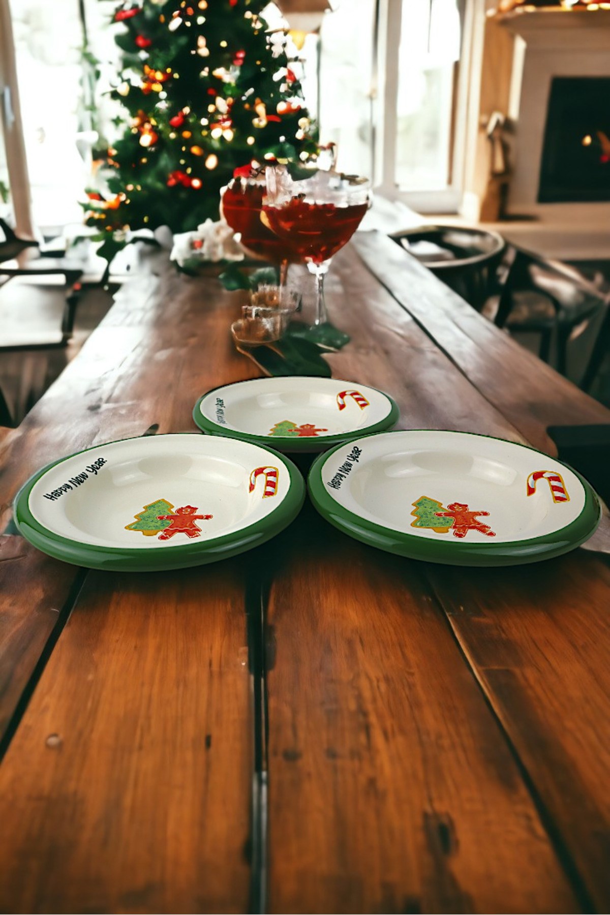 3 Parça 14Cm Emaye Tabak Set ,Kahvaltı Tabağı,Reçellik, Zeytin, Peynir Tabağı, Çeyiz, Yılbaşı Hediye