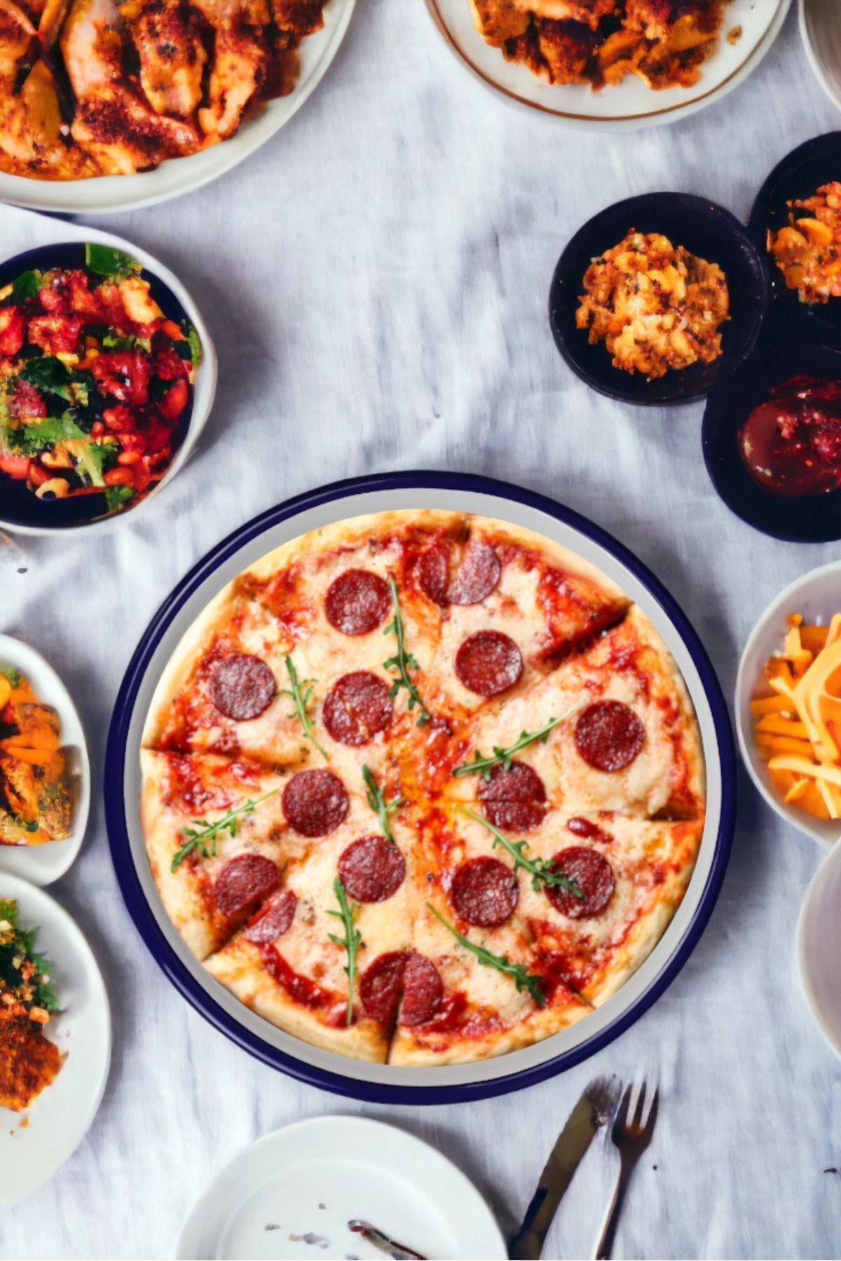 30 No Servis Tabağı Tepsisi Supla Pasta Tabağı Servis Tabağı
