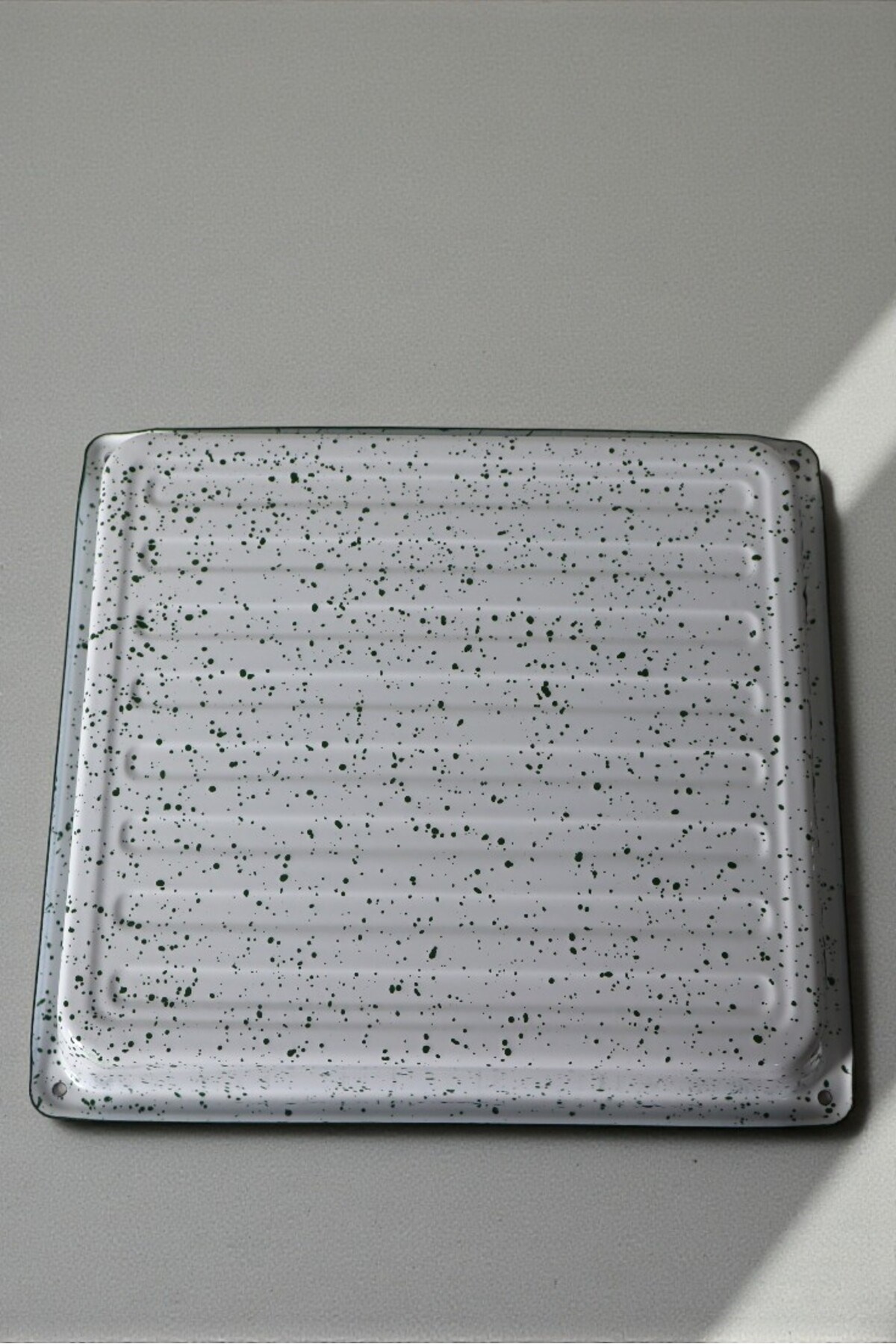 34x37 No Emaye Fırın Tepsi Dikdörtgen Tepsi 37 Cm