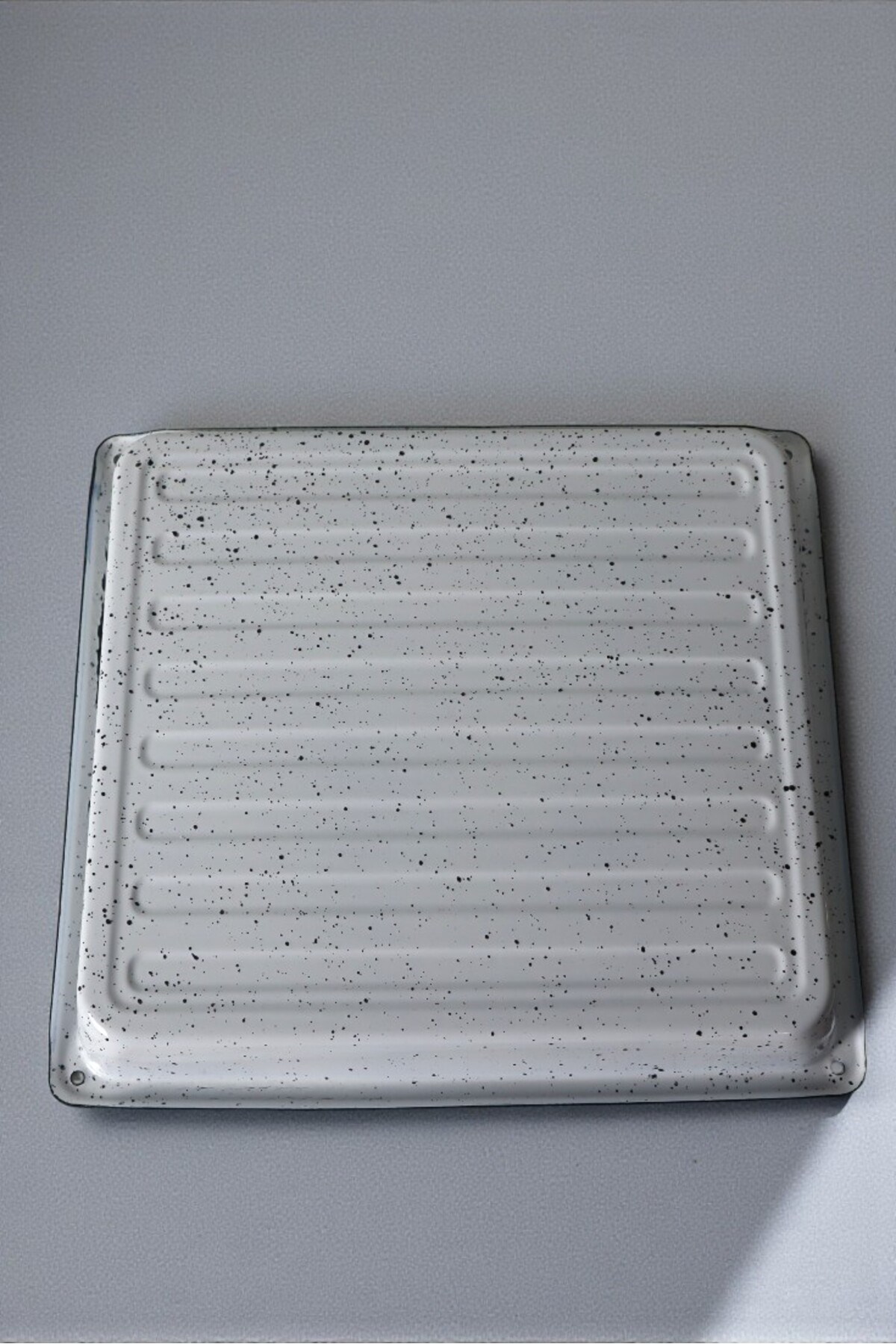 34x37 No Emaye Fırın Tepsi Dikdörtgen Tepsi 37 Cm