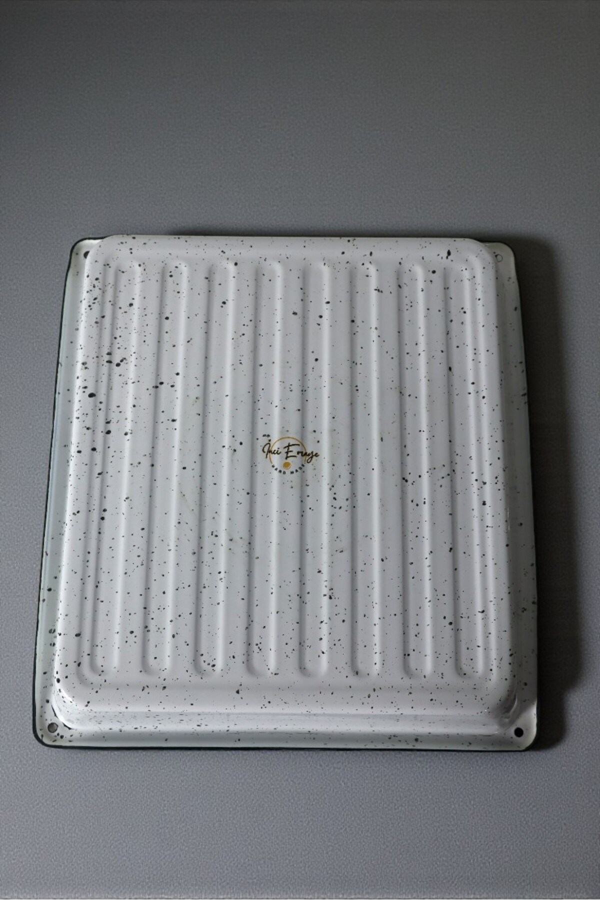 34x37 No Emaye Fırın Tepsi Dikdörtgen Tepsi 37 Cm