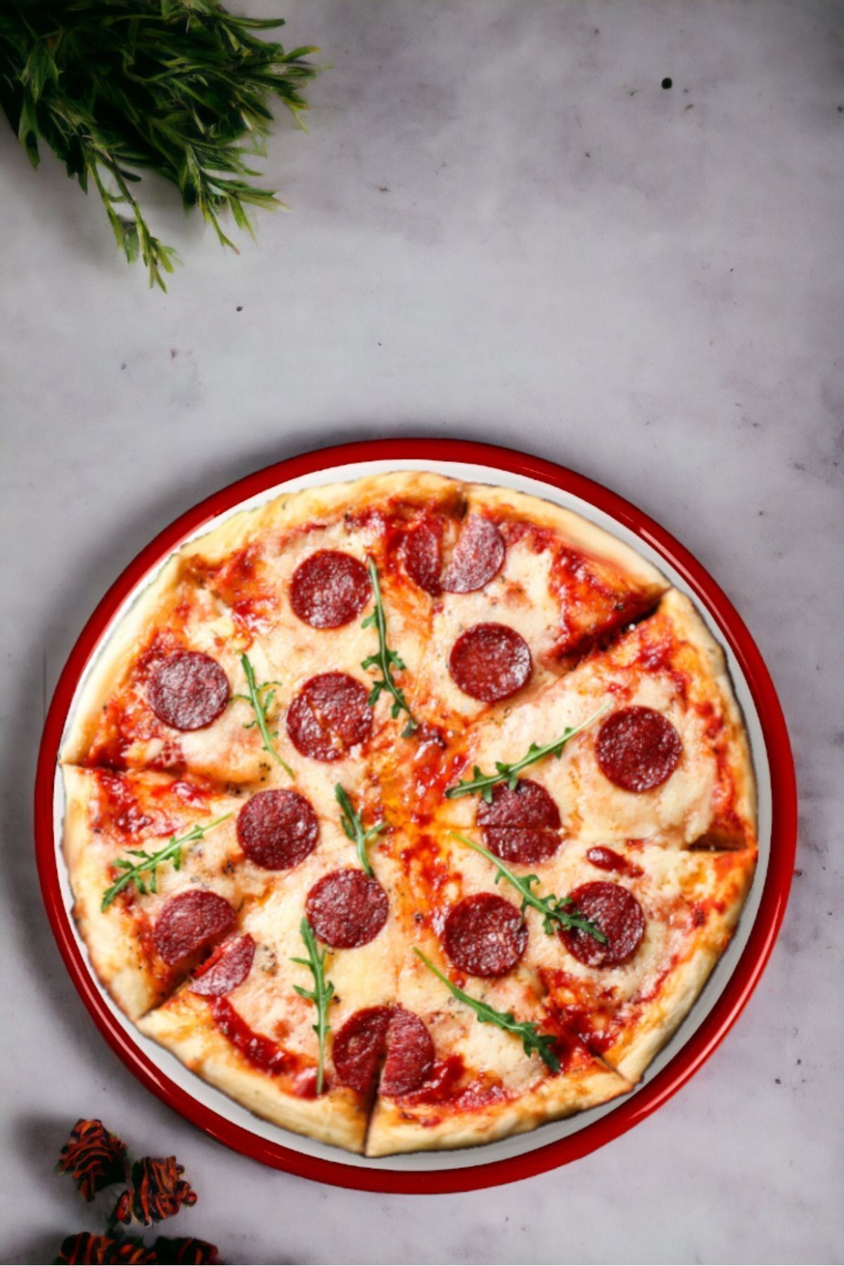 36 No 36 Cm Kahvaltı Tabağı Supla Pasta Tabağı Servis Tabağı Pizza Tepsisi
