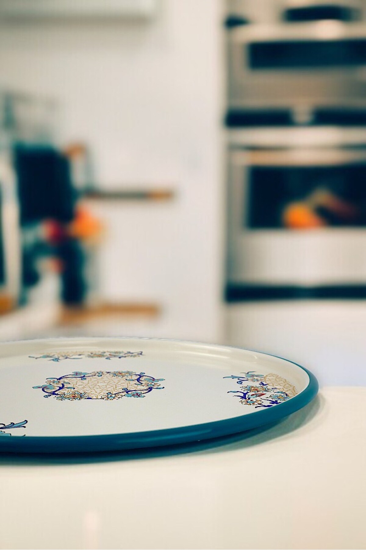 36 No Sunum Servis Tabağı Tepsisi Supla Pasta Tabağı Servis Tabağı Çeyiz Hediye ~ 36cm