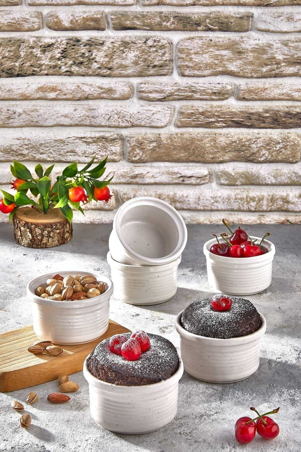 3'Lü Sufle Ve Kek Fırın Kabı Kalıbı