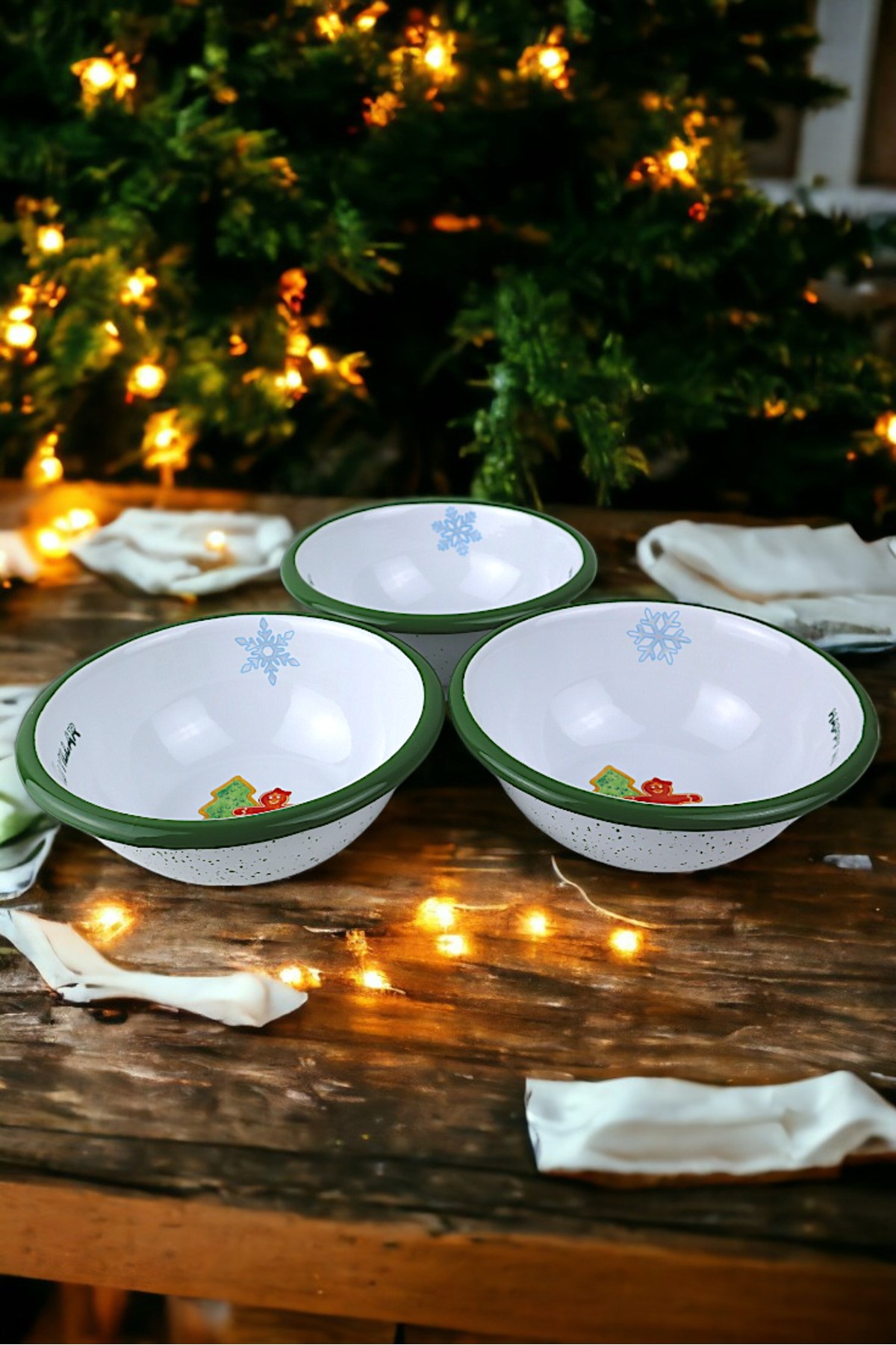 3lü13 No Emaye Kase,  Tabak, Çeyiz, Çukur Tabak, Çorba Kase, Mama Tabağı, Yılbaşı, Hediye 13 Cm