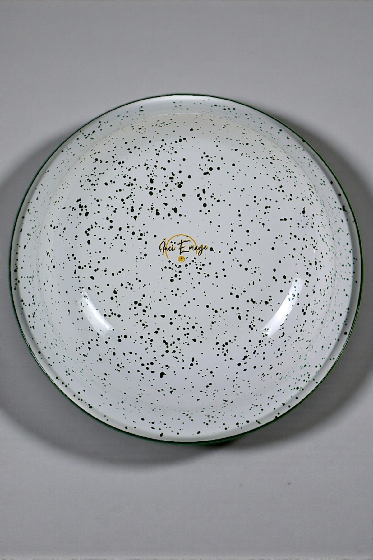 40 Cm 8Litre Emaye Leğen Çırpma Ve Karıştırma Kabı, Hamur Leğeni,Meyvelik, Çeyiz, Hediye, Büyük Kase