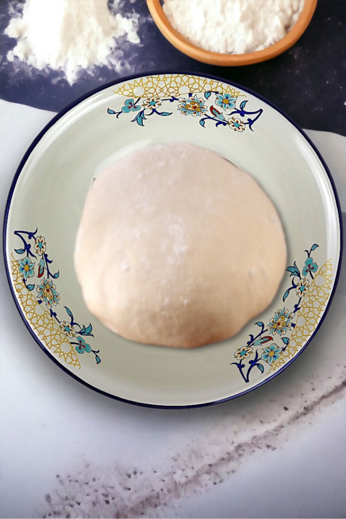 40 Cm 8Litre Emaye Leğen Çırpma Ve Karıştırma Kabı, Hamur Leğeni,Meyvelik, Çeyiz, Hediye, Büyük Kase