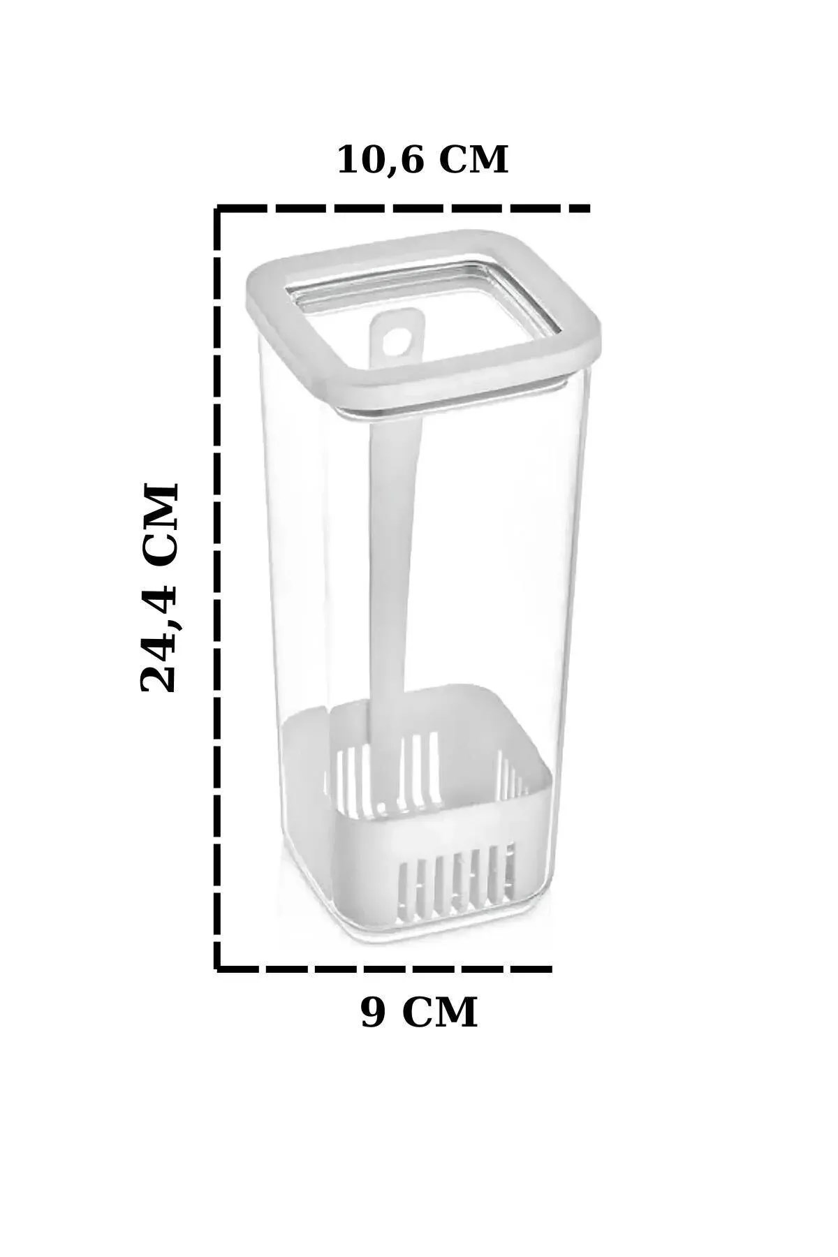 4'lü Yeşillik Saklama Kabı Seti | BPA Free Buzdolabı Sebze Kabı