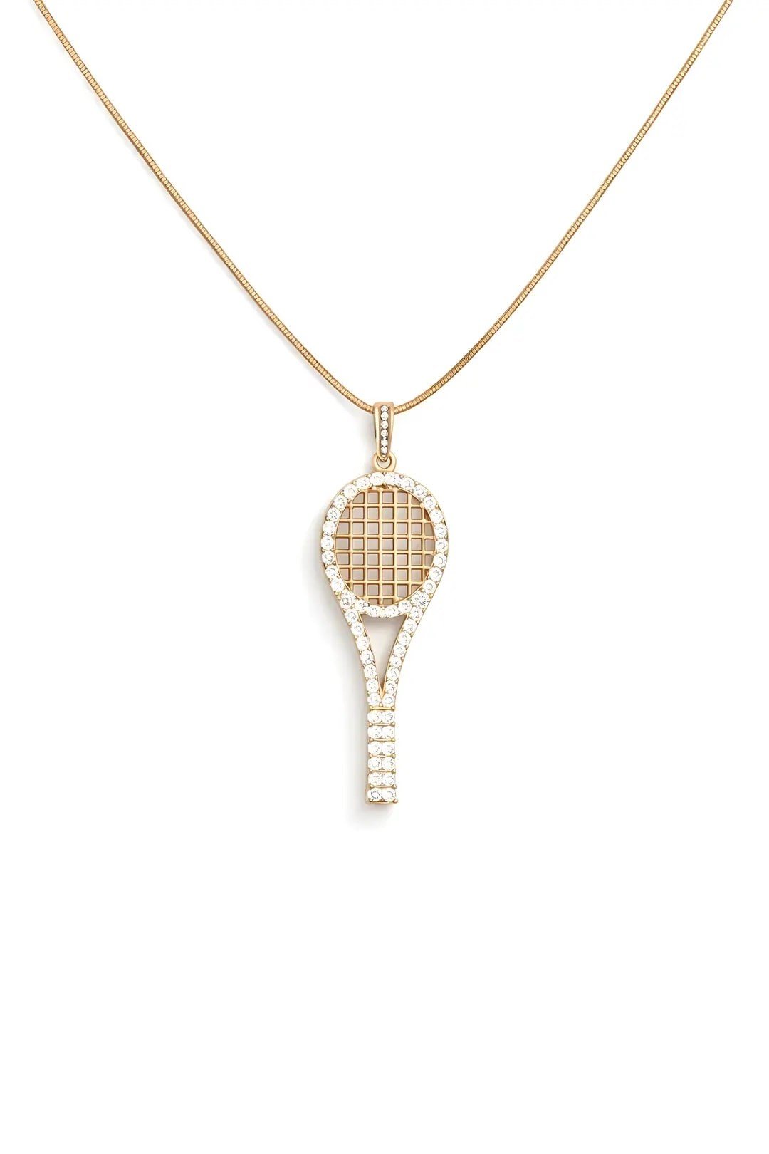 Ace Raket Gold Kolye