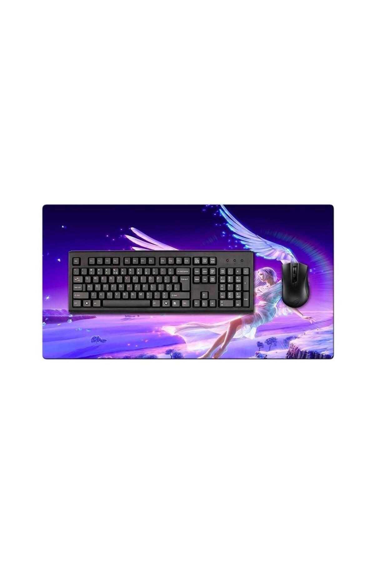 Anime Angel Xl 70x40 Cm Oyuncu Gaming Mouse Pad
