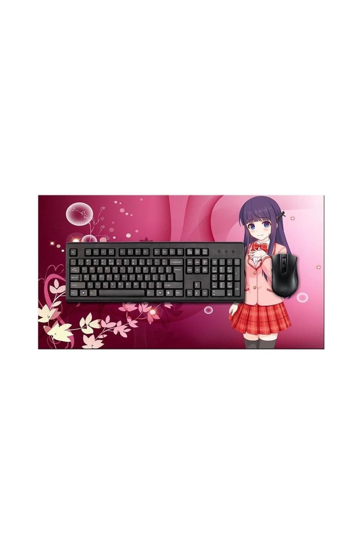 Anime Girl Xl 70x40 Cm Oyuncu Gaming Mouse Pad