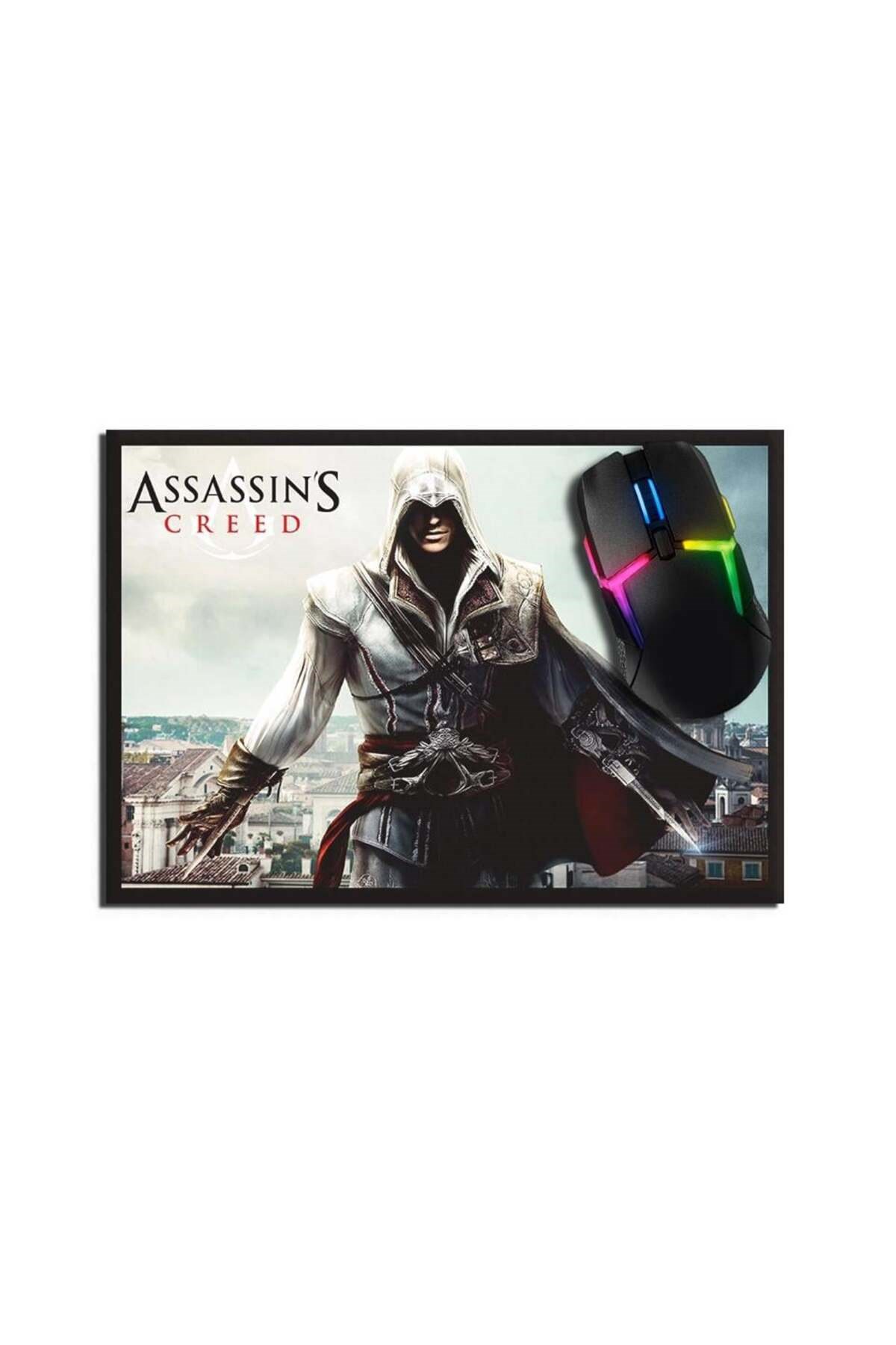 Assassins Creed Gaming Oyuncu Mouse Pad