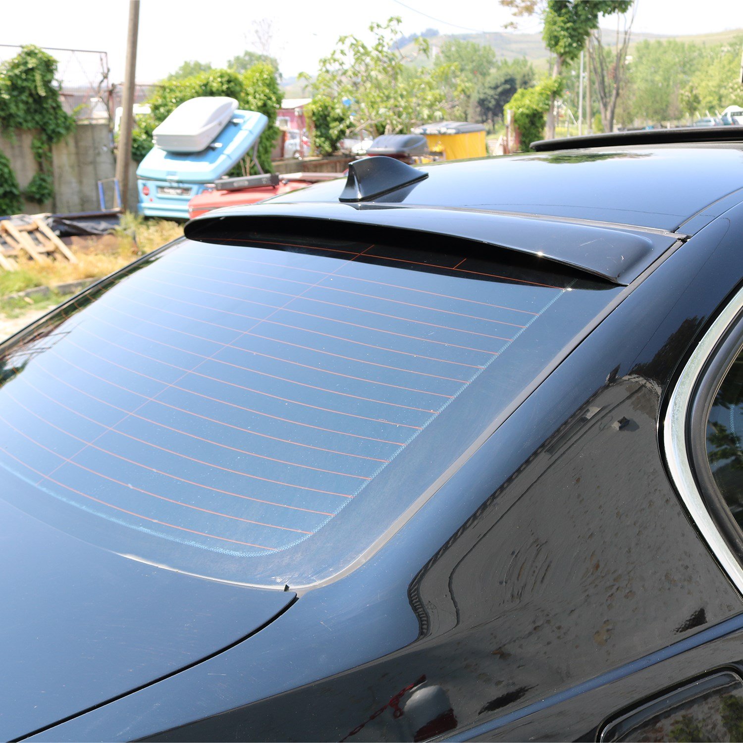 Bmw E90 3 Serisi SD Arka Cam Üstü Spoiler 2005-2012 Yılı ve Arasına Uyumludur