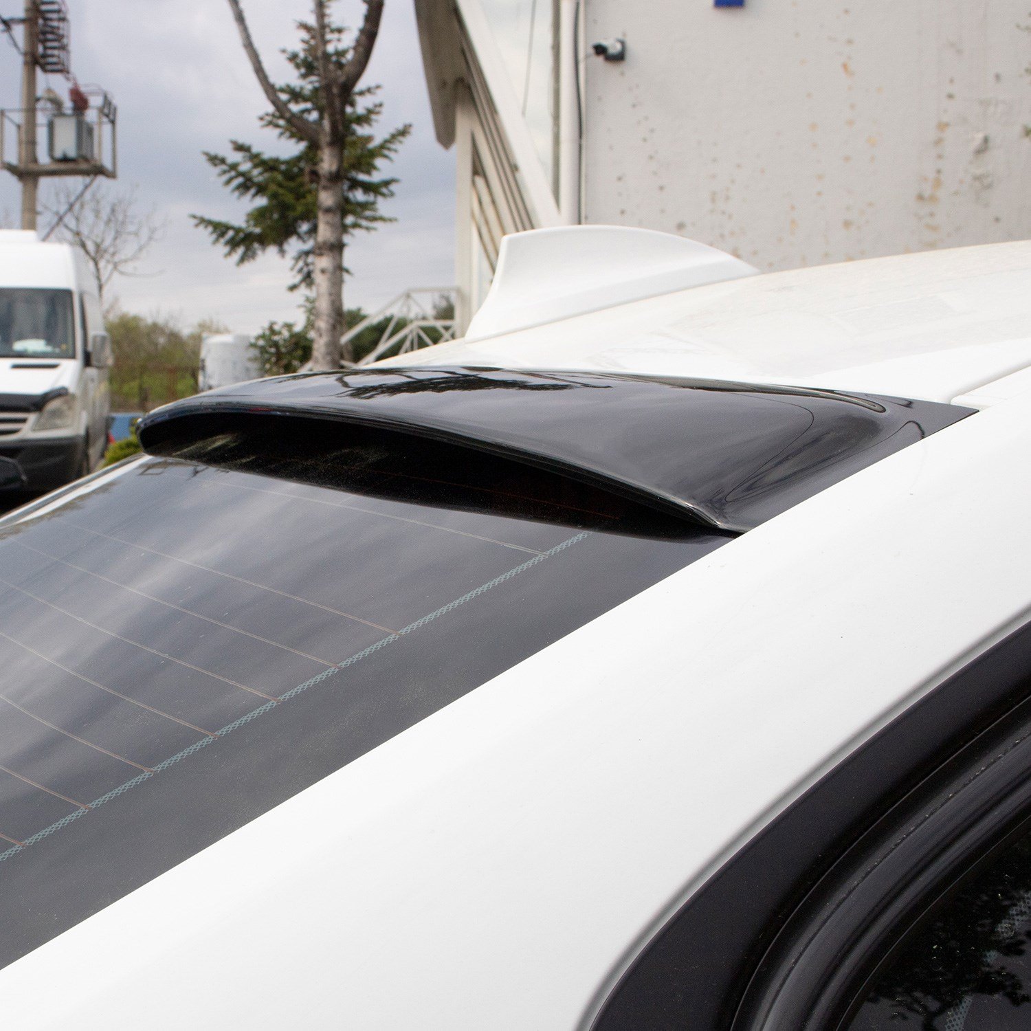 Bmw F30 Arka Cam Üstü Spoiler 2011-2019 Yılı ve Arasına Uyumludur